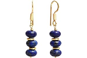 Natura Lapis Dangle Earrings: Enchanting Gems for Serenity