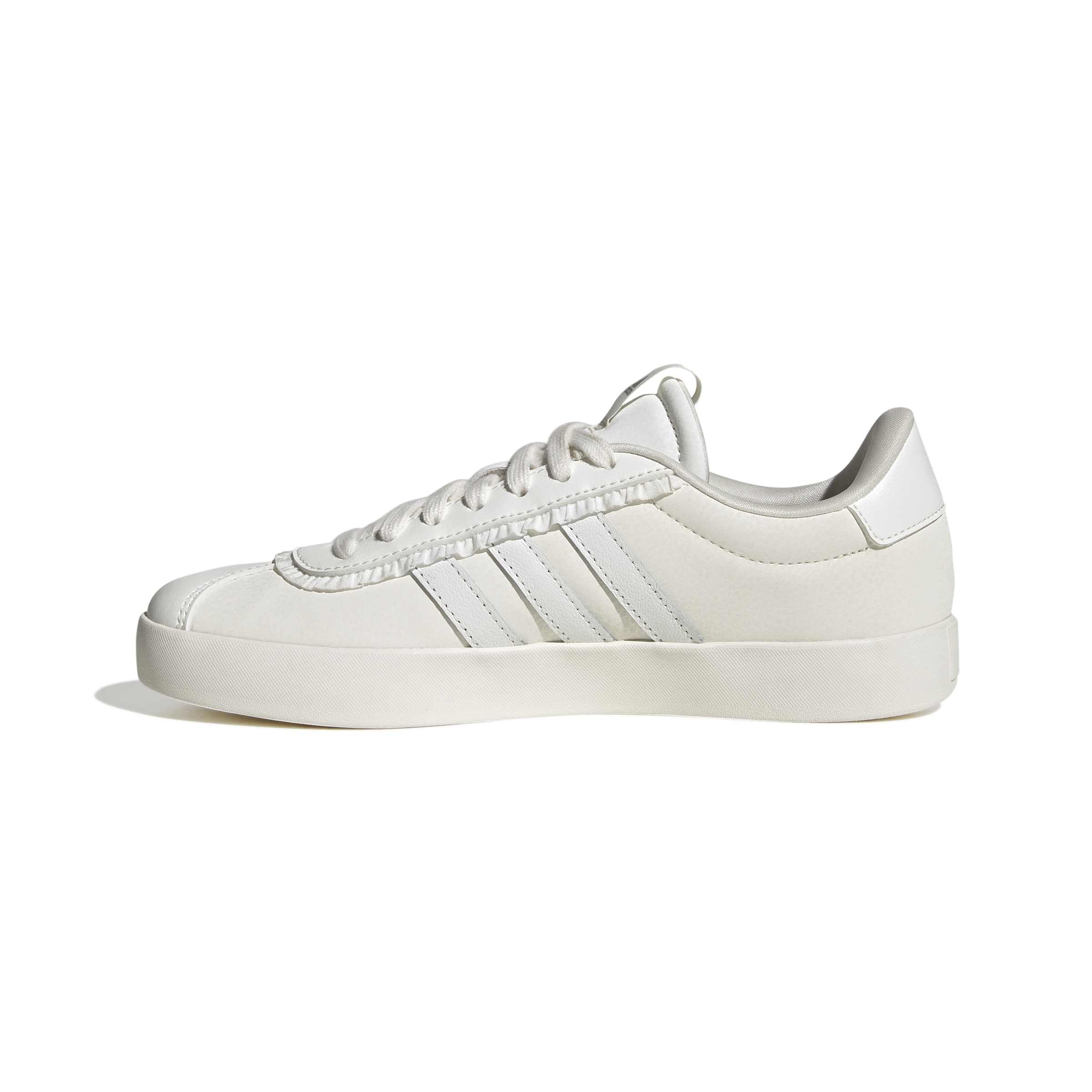 adidas Damen Vl Court 3.0 Shoes, core White/core White/Silver met., 36 2/3 EU