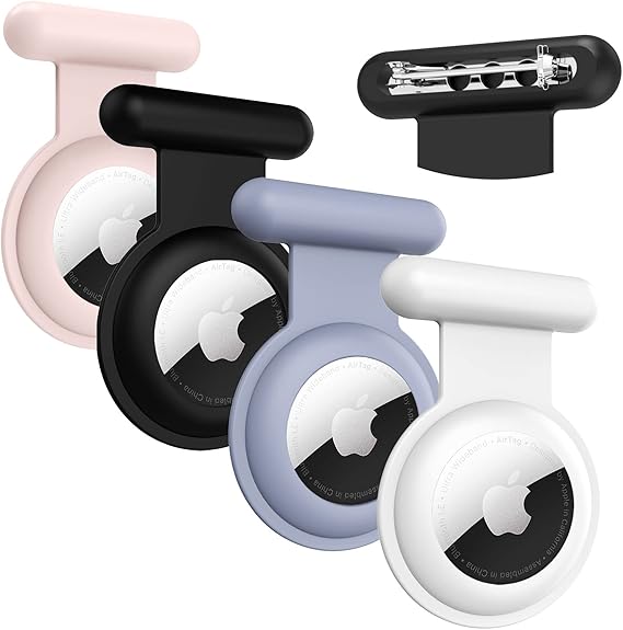 Airtag Holder for Kids Hidden4 Pack Apple Air tag Holder Kids GPS