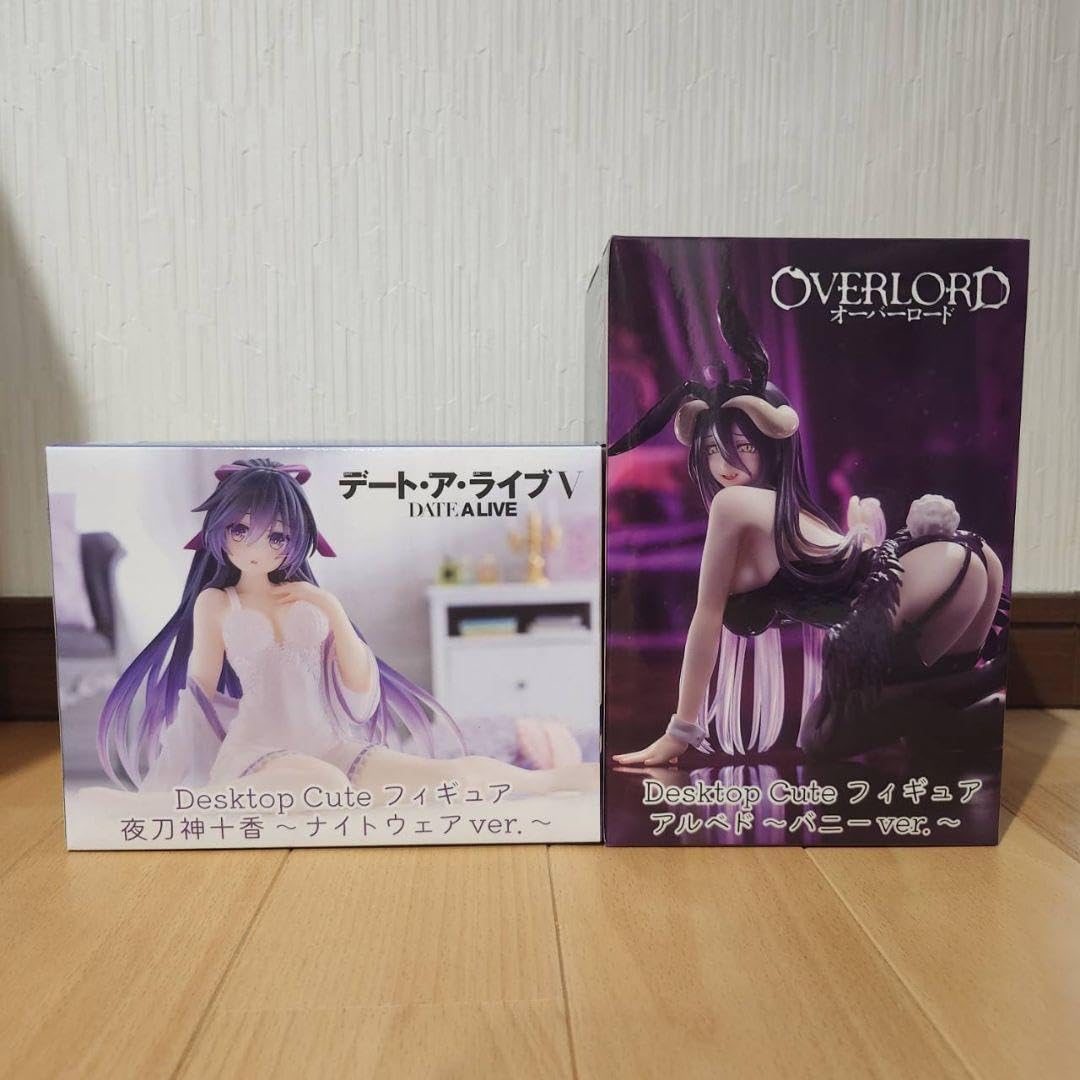 Amazon | Desktop Cute フィギュア アルベド 夜刀神十香 2体セット 