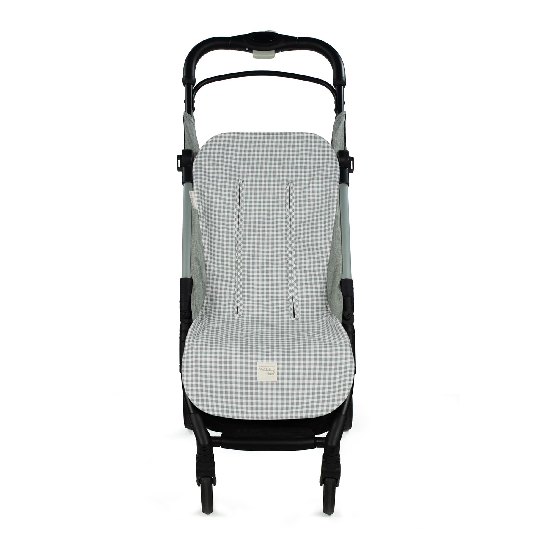 Walking Mum Funda colchoneta Vichy (Verde)