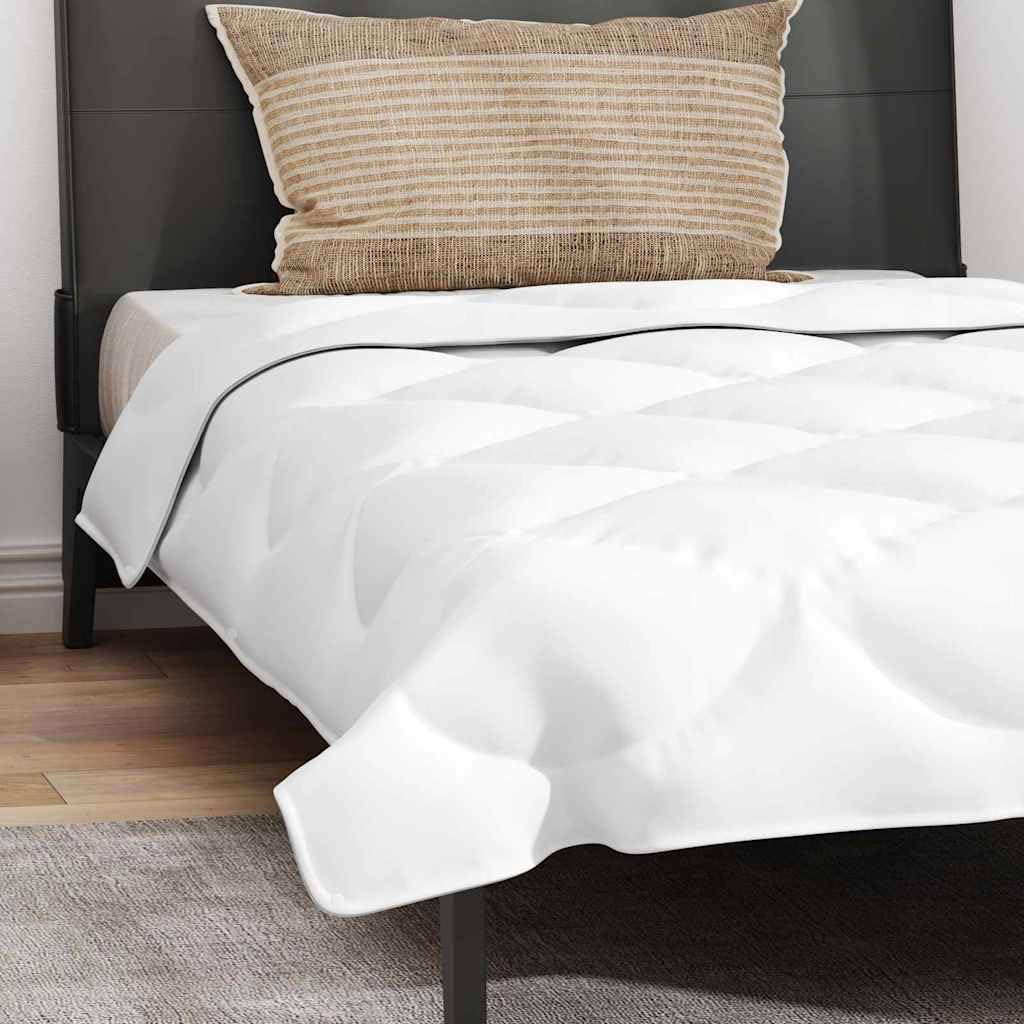 Generico Set di Piumoni con Cuscino 2 PCS Bianco Microfibra,Biancheria,Lenzuola e Coperte,Trapunte e piumini-3376839