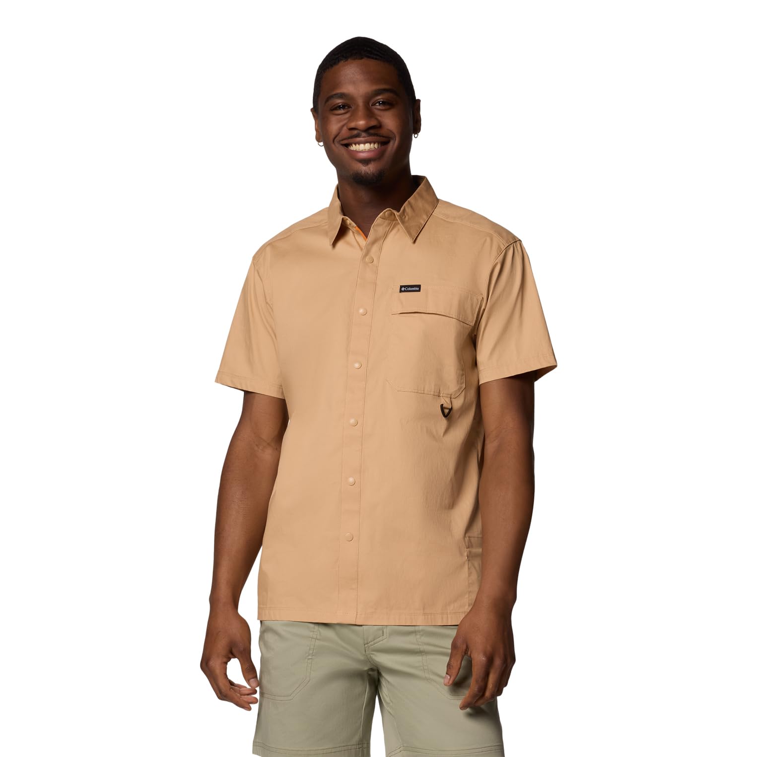 Columbia Landroamer Twill Short Sleeve Shirt Camisa de Manga Corta Hombre (Pack de 1)