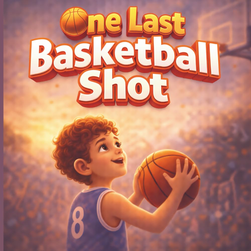 One Last Basketball Shot: A Kids Basketball Story About Confidence, Teamwork, and Never Giving Up