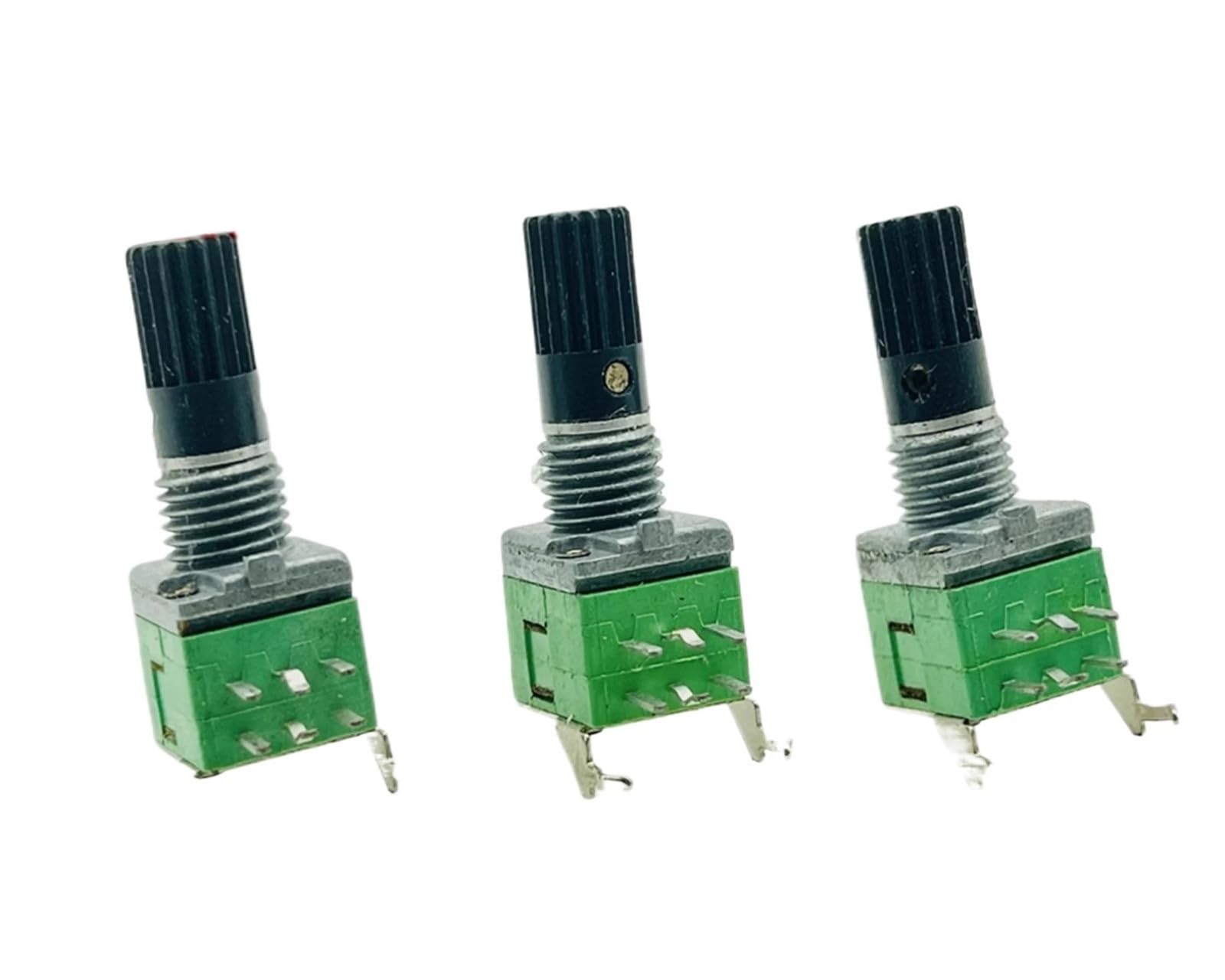 Potentiomètre double A20K rotatif de 16mm pour table de mixage - 6