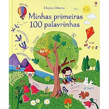 Hardcover Minhas Primeiras 100 Palavrinhas (Em Portugues do Brasil) [Portuguese_Brazilian] Book