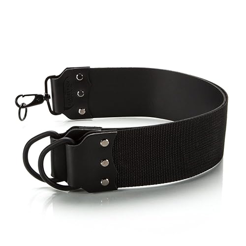 The Blades Grim  Doble Strop, hecho a mano en los Estados Unidos (Cuero Latigo, 3")