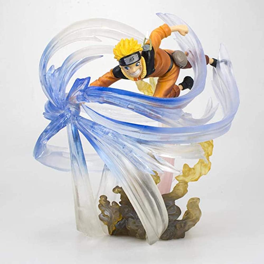 SUGARHOST Figura de Anime Modelo de Personaje de acción-Naruto Uzumaki Naruto Rasengan, marioneta de Recuerdo Coleccionable Estatua decoración Regalo para niños fanáticos del Anime, 20 cm