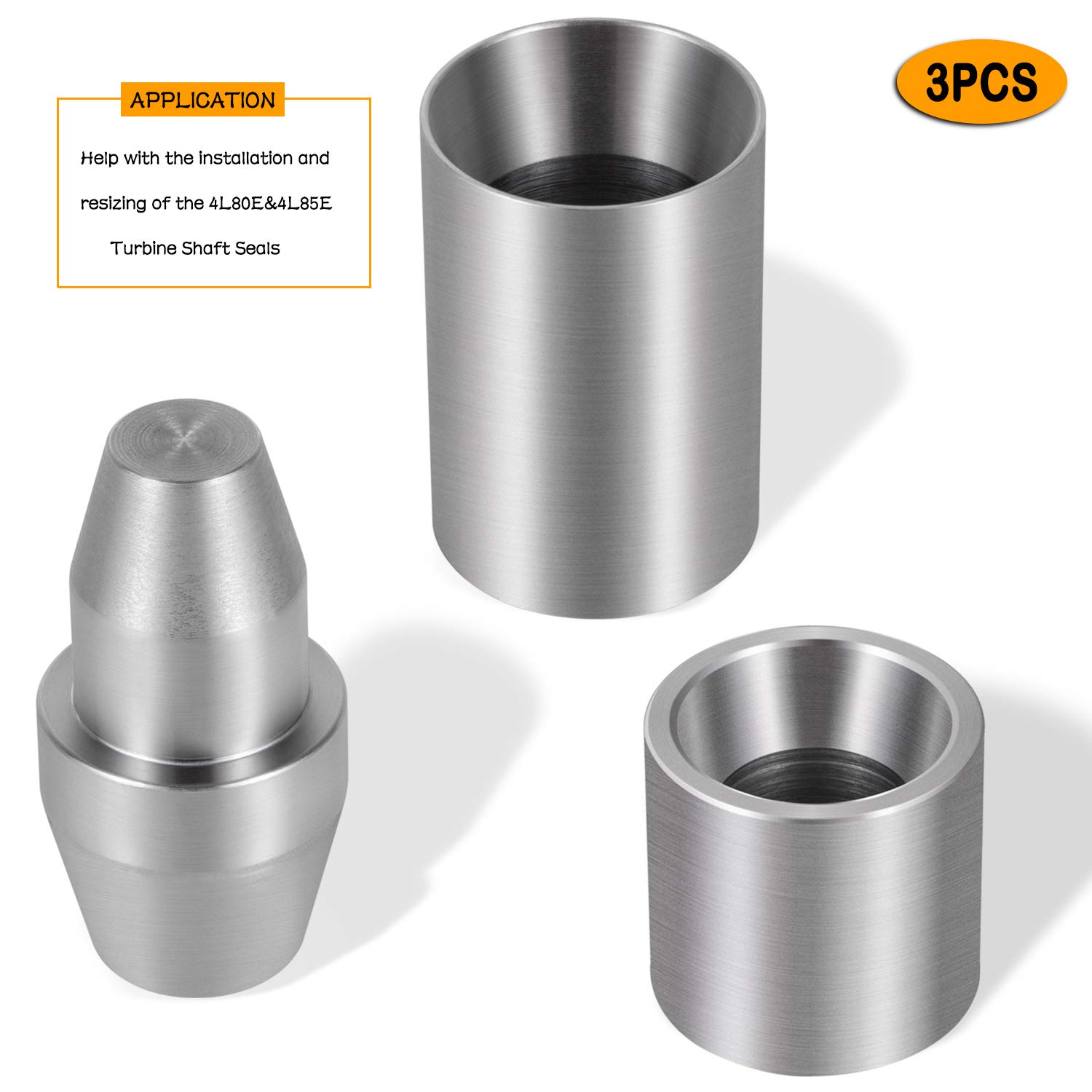Bonbo Fit For GM 4L80E&4L85E Turbine Shaft Teflon Seal Installer Expander Re Sizing Transmission Tool 3pcs C57