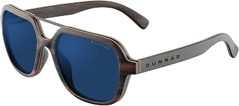 GUNNAR Humboldt Premium Blue Light Blocking الكمبيوتر ونظارات الألعاب