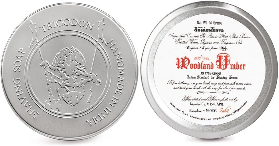 Woodland Umber Luxury Shaving Soap