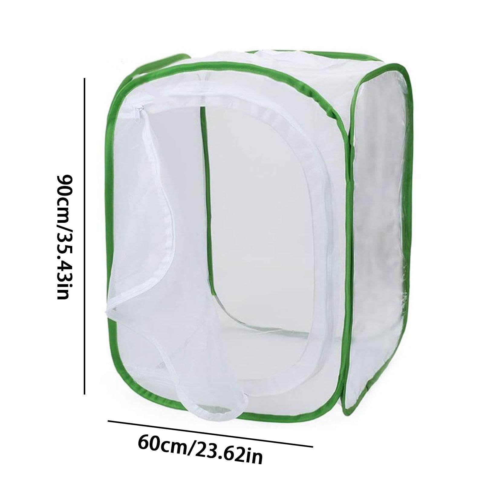 Gabbia Pieghevole Per Farfalle - Rete Cattura Insetti Arancione - Portatile Per Bambini E Attività Outdoor - Foto 13