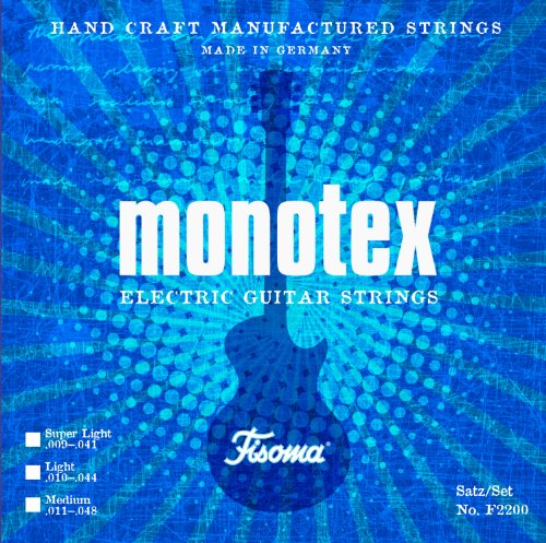 Taux fISOMA mONOTEX e-gitarrensaiten light - Les Beatles, Paul McCartney, John Lennon, RIngo Starr, George Harrison Taux fISOMA mONOTEX e-gitarrensaiten light