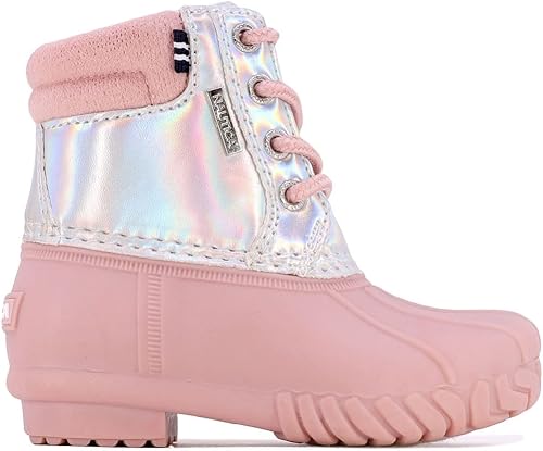 Miniatura 2 de Nautica Botas de invierno impermeables para niños, botas de pato para niños, niñas y niños, niños (niños grandesniños pequeños)