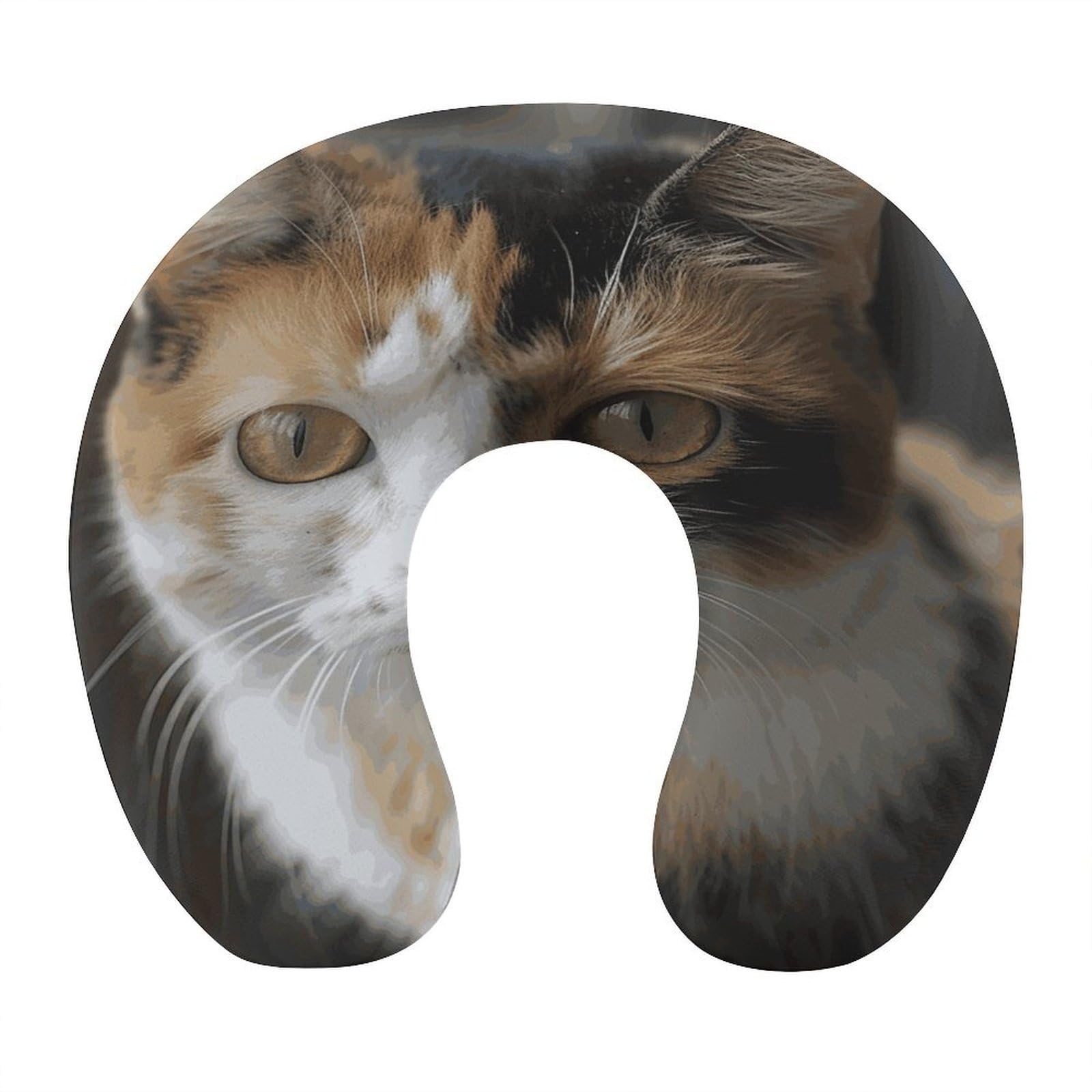 Btcowzrv Style A Cat U Shaped Neck Pillow Travel Pillows