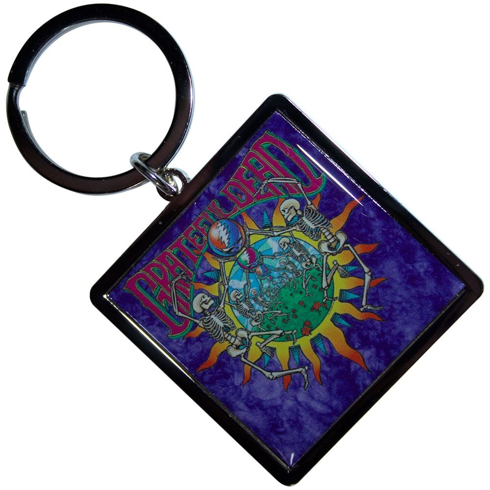 Rock Off officially licensed products Grateful Dead Skeleton Arches Keyring Keychain One Size