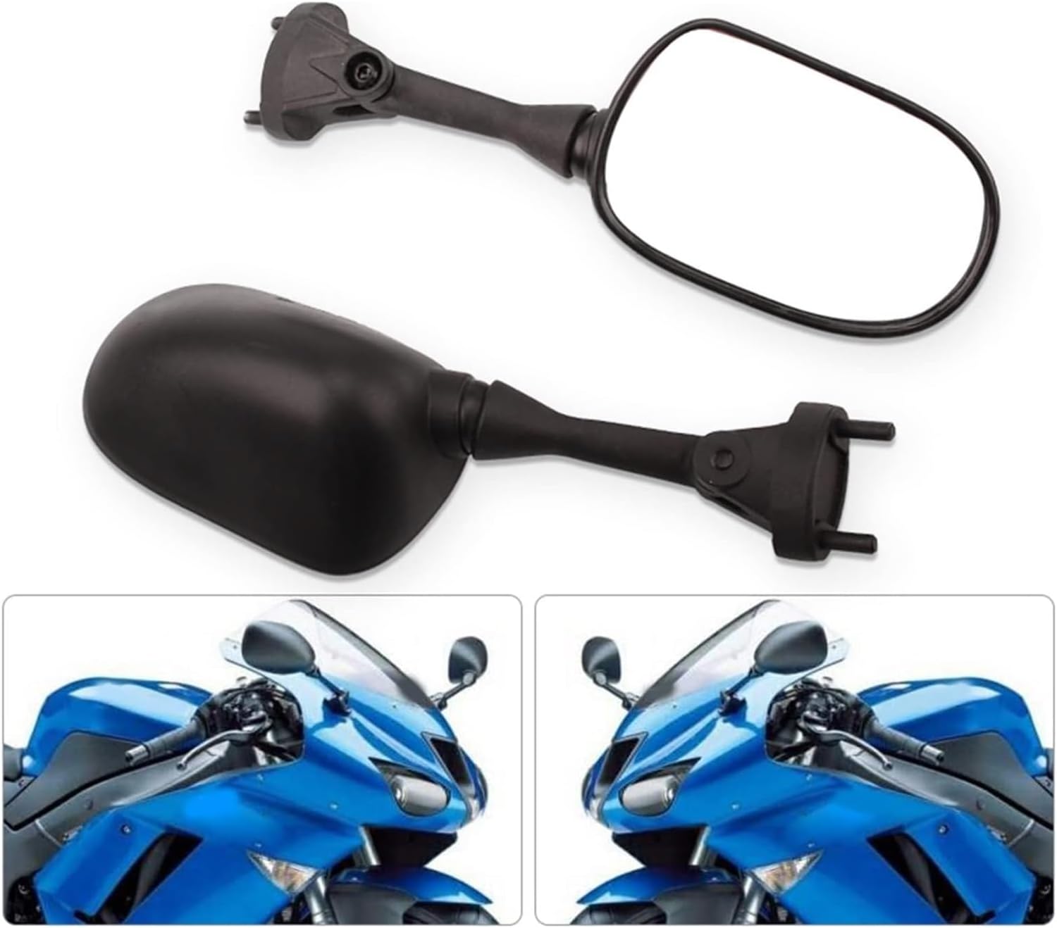 用 カワサキ ZX6R 2005-2008 ZX10R 2004-2011 オートバイハンドル