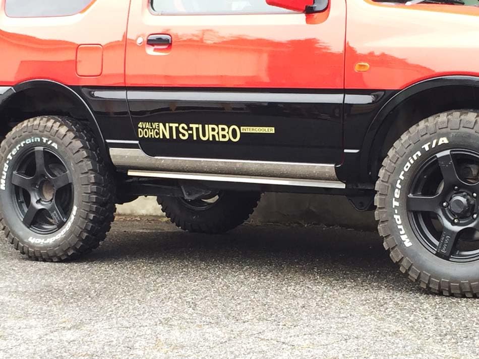 Amazon | NTS GIKEN (NTS技研) サイドシルガード ジムニー JB23 JB23W