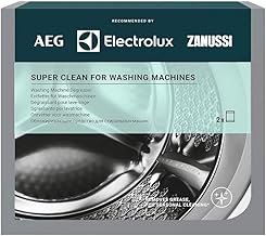 Franza Super clean for washing machine Sgrassante per lavatrice sostitutivo per Electrolux Aeg Zanussi confezione con 2 buste da 50gr.