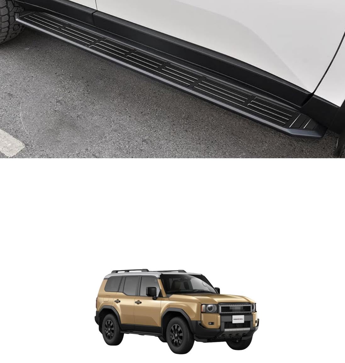 純正サイドステップ　ランドクルーザー250　ＶＸ Amazon | 【Black Car】新型ランドクルーザー ランクル250 VX GX