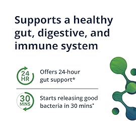 Metagenics UltraFlora Balance Probiotic - Shelf-Stable Daily Gut Health Supplement for Digestive & Immune Support* - Non-GMO & Gluten-Free - 30 Capsules