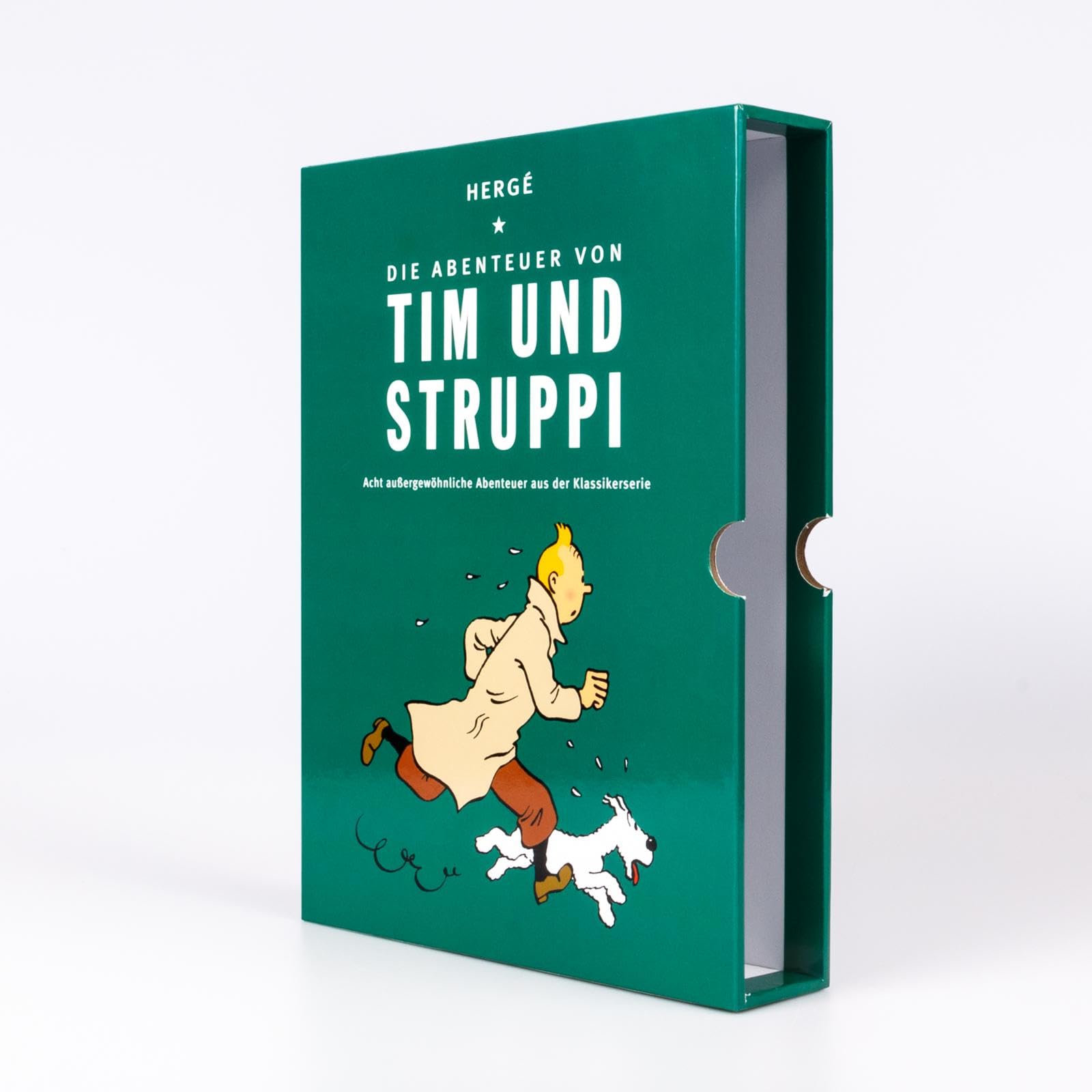 Tim und Struppi: Die Abenteuer von Tim und Struppi: Acht außergewöhnliche Abenteuer aus der Klassikerserie | Softcover-Schuber mit acht ausgewählten Alben