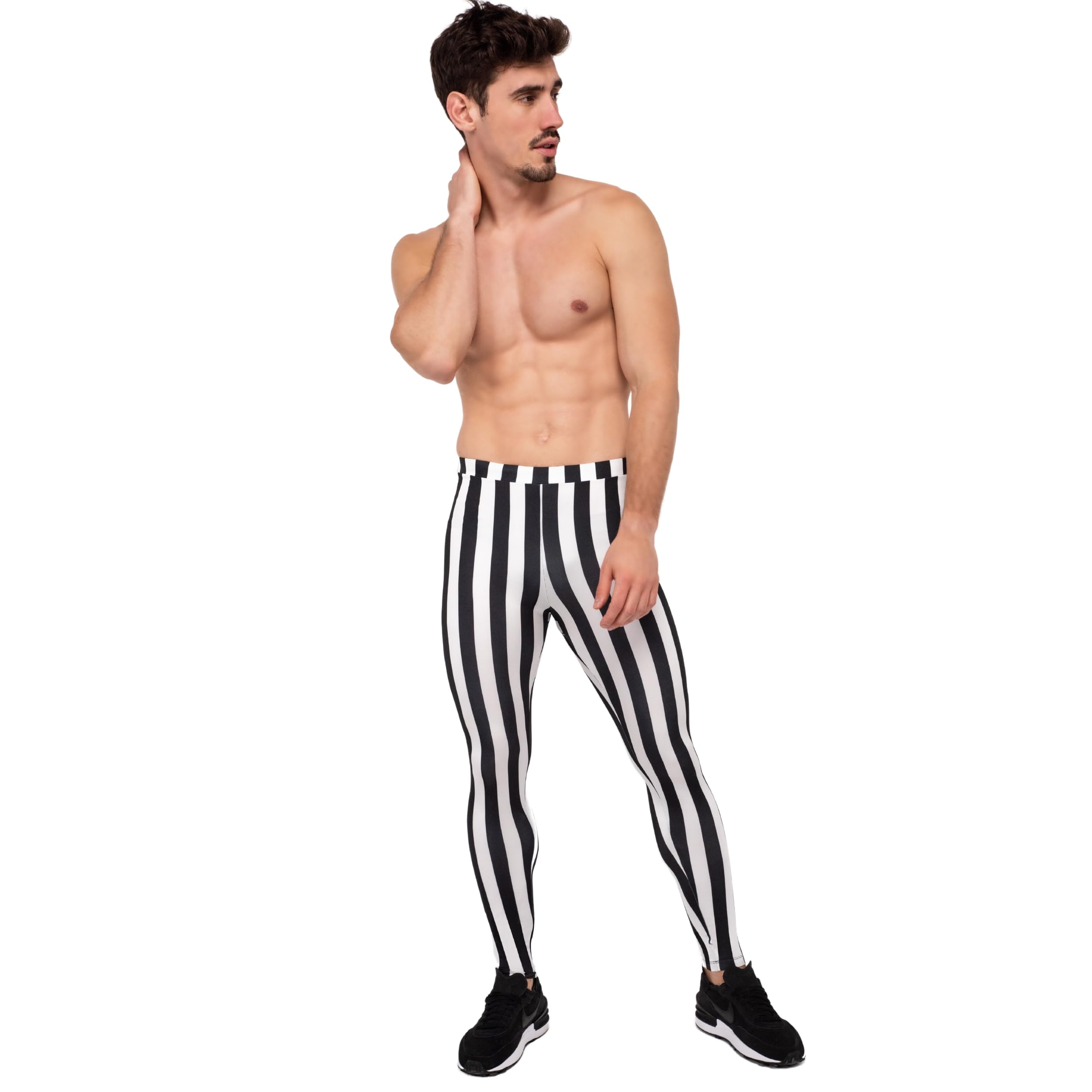 Kapow Meggings Leggings para Hombre Original (Beetlejuice, M)