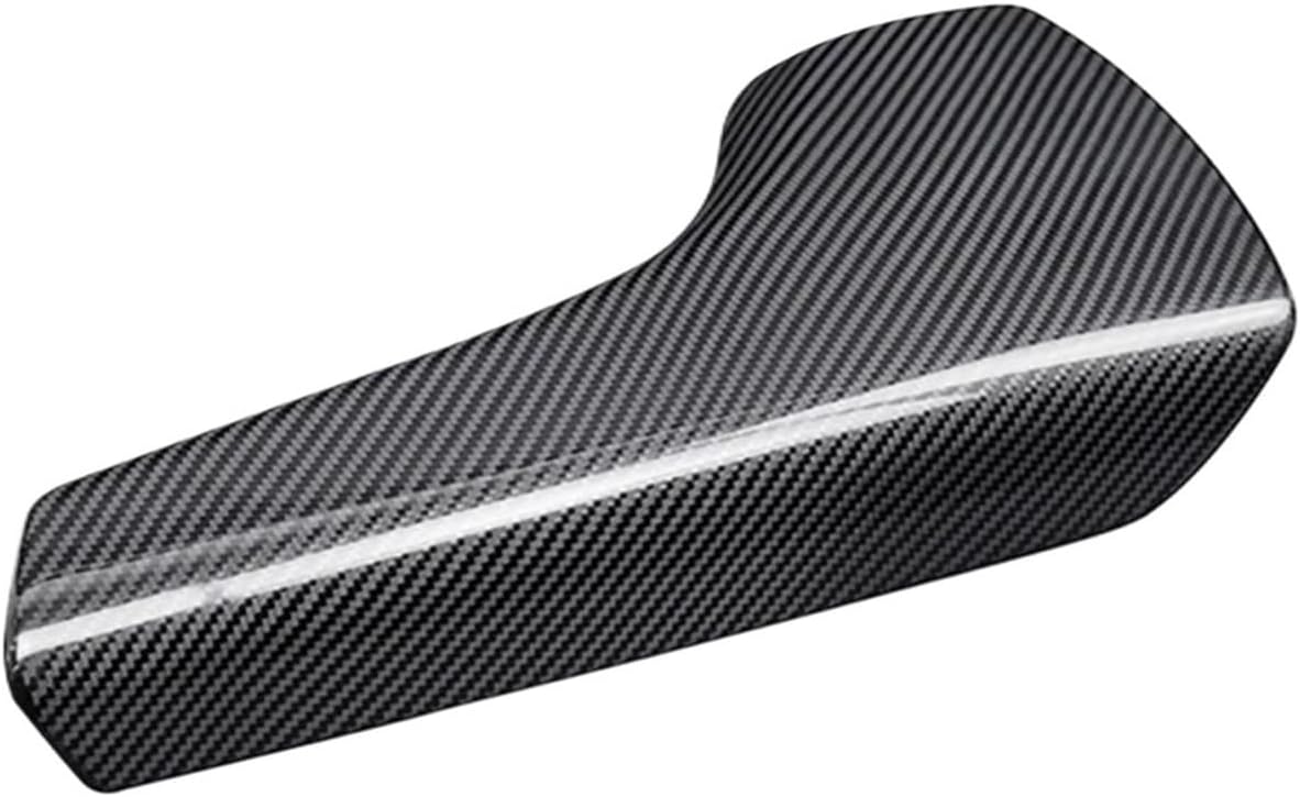 Carbon Fiber Pattern Clinker Car Armrest Box Decorative Cover Compatible for Camaro 2016-2023 Car Interior Stickers Accessories