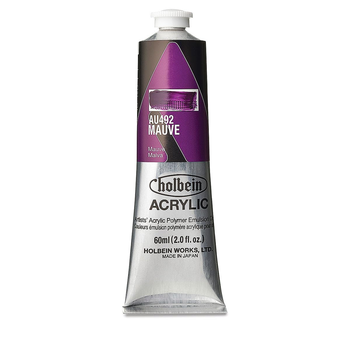 Holbein Mauve - Artist Heavy Body Acrylic - 60Ml Tube