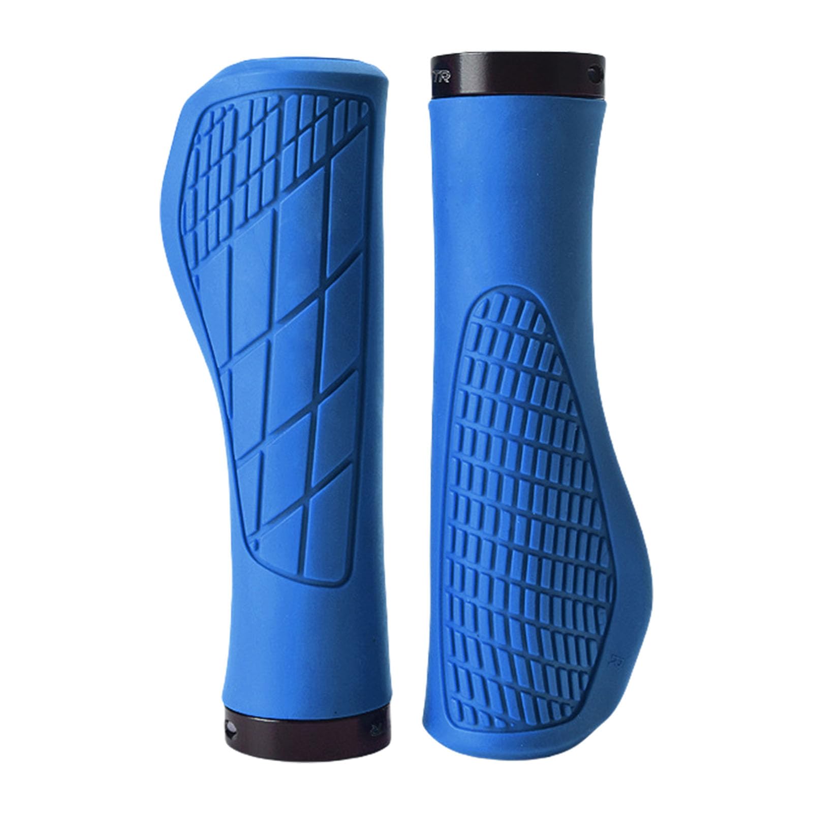 Tsophreniq Mountain Bikes Handlebar Grips with Aluminium Locks Nonslip Cycling Handlebar Sleeve Comfortable Bicycles Handle Cycling Nonslip Handle Grip