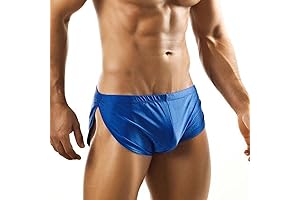 Transparent Boxers for Men: Split-Side Panties with Breathable Mesh