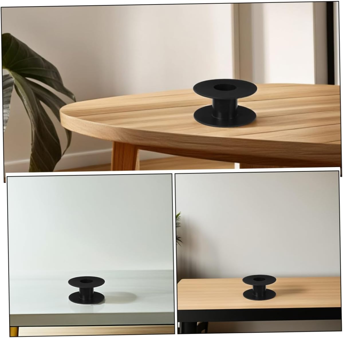 6pcs Plastic Cable Storage Organizer Spool for Wire Management Convenient Extension Cord Holders for Home Office Use and Easy to Operate Winding
