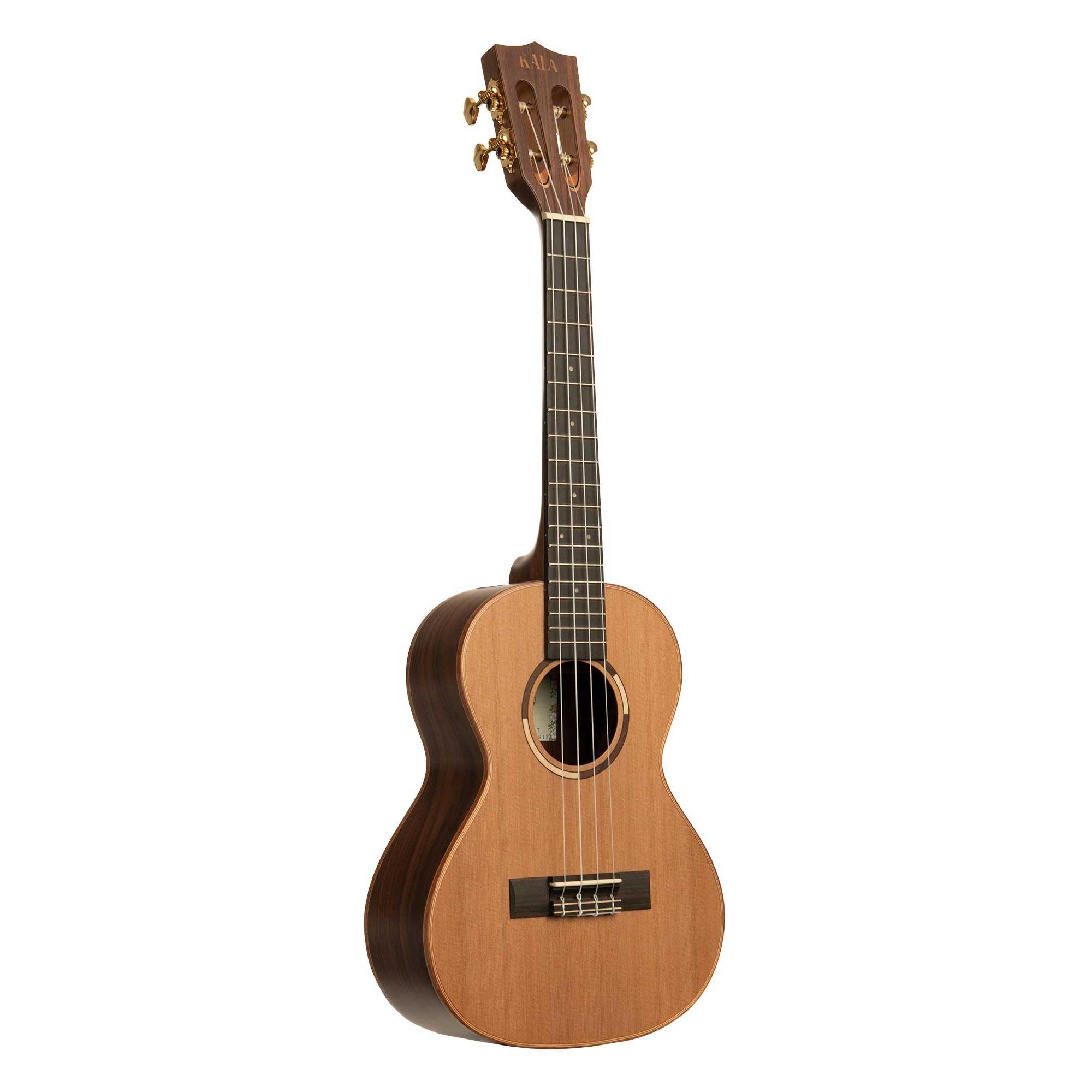 KALA KA-ASCP-T – All Solid Cedar Top, Pau Ferro Tenor Ukulele con custodia (UC-T)
