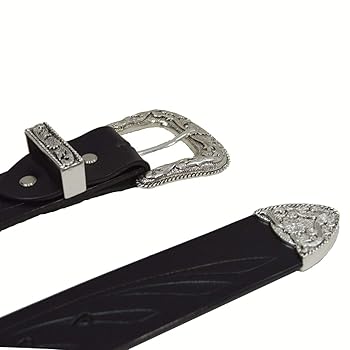 Amazon | ウエスタンベルト ロングサイズ メンズ 革 牛革 本革 栃木