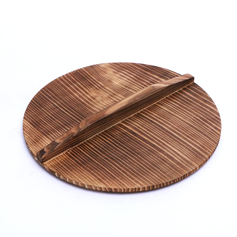 鍋蓋ユニバーサル蓋　直径26cm 木製ハンドル 鍋蓋ユニバーサル蓋 直径26cm 木製ハンドル Amazon.co.jp: 鍋蓋