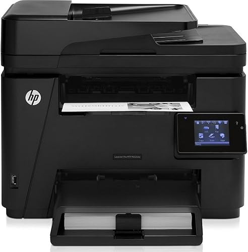 Impresora monocromática inalámbrica LaserJet Pro M225Dw de HP con escáner, fotocopiadora y fax (CF485A#BGJ), Negro