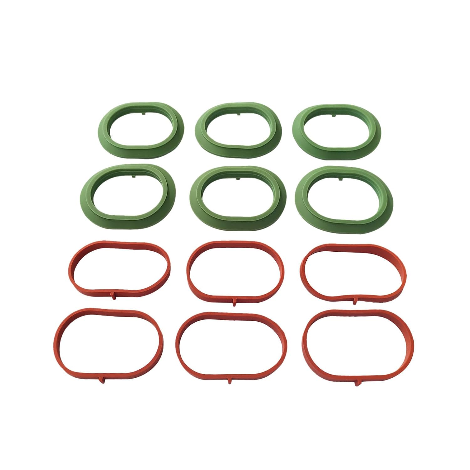 Engine Intake Manifold Gasket Set, 2761410180 2761410080 Replacement Intake Manifold Gasket Compatible with Mercedes-Benz E350 C350 C300 E400 3.5L 2012-2018