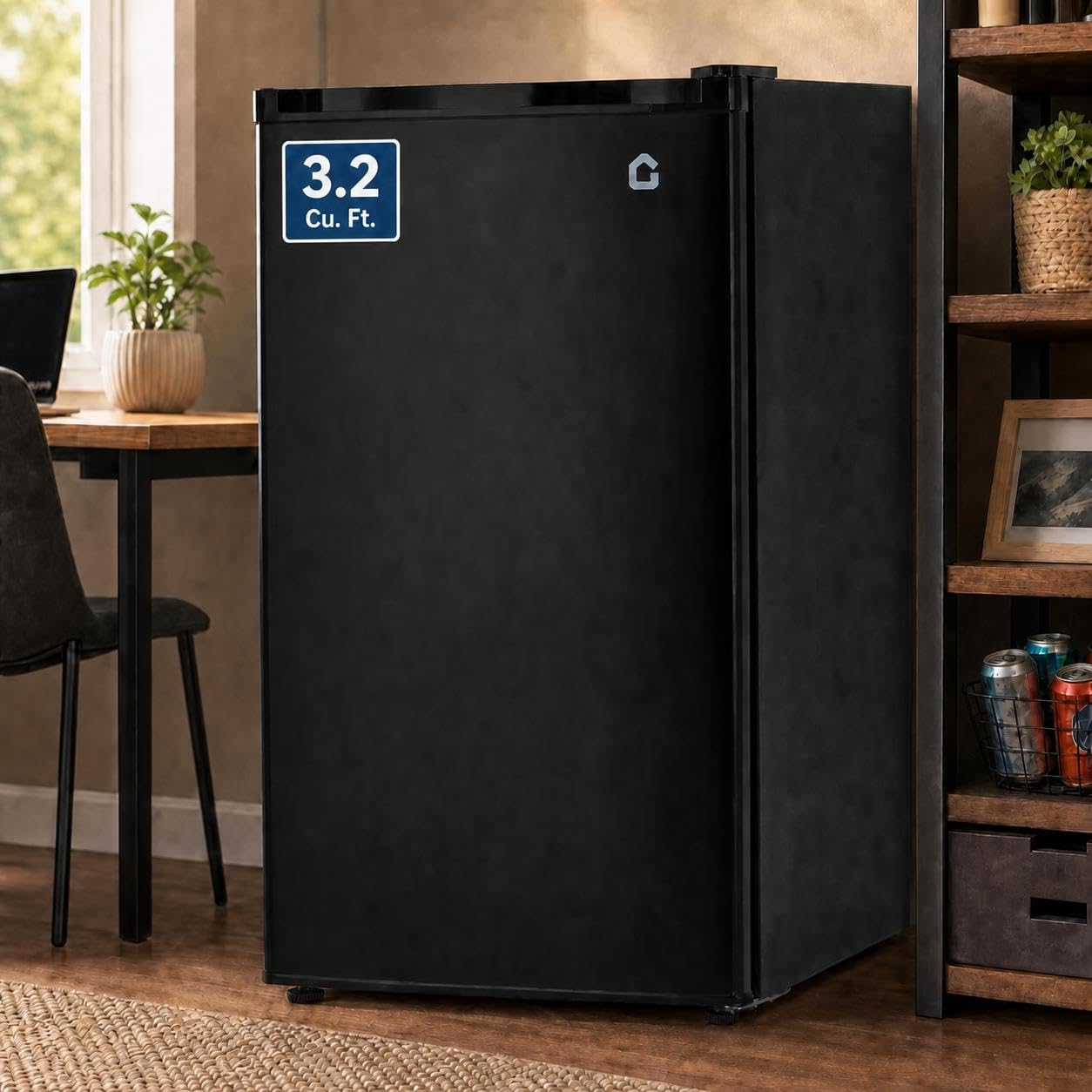 PioneerWorks 3.2 Cu. Ft. Compact Refrigerator