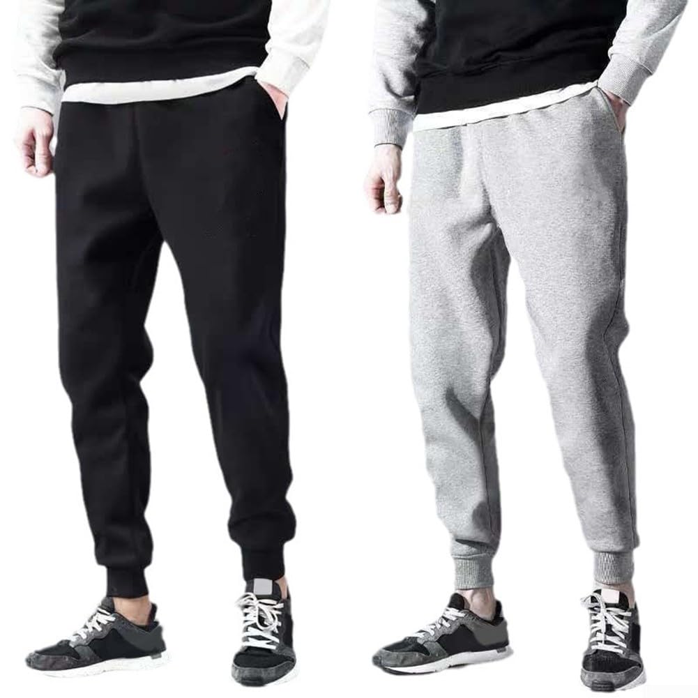 Pantaloni casual da uomo con fascia alla caviglia | Pantaloni sportivi da corsa traspiranti da uomo