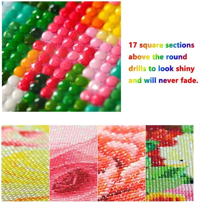 Miniatura 5 de Ginfonr Kit de pintura de diamantes de mosaico 5D para bricolaje, gato azul tribal, taladro completo, pintura con diamantes, arte de animales, punto