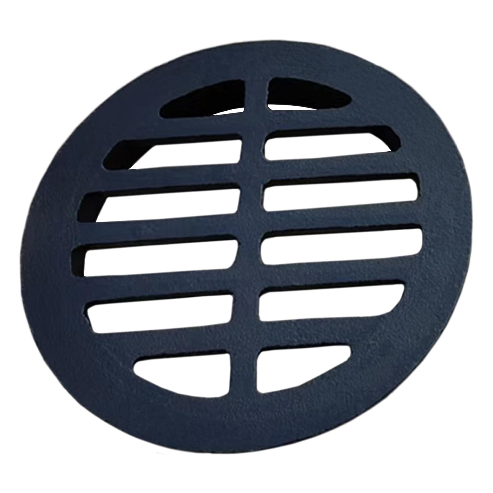 LIGUOYI Round Drain Cover Cast Iron Drain Grate Diameter 3" 4.3" 8" 10" Plug-in Floor Drain Plumbing Drainage Grate Outdoor Metal Strainer Durable for Patios, Lawns, Gardens and Parking Lots(200mm)