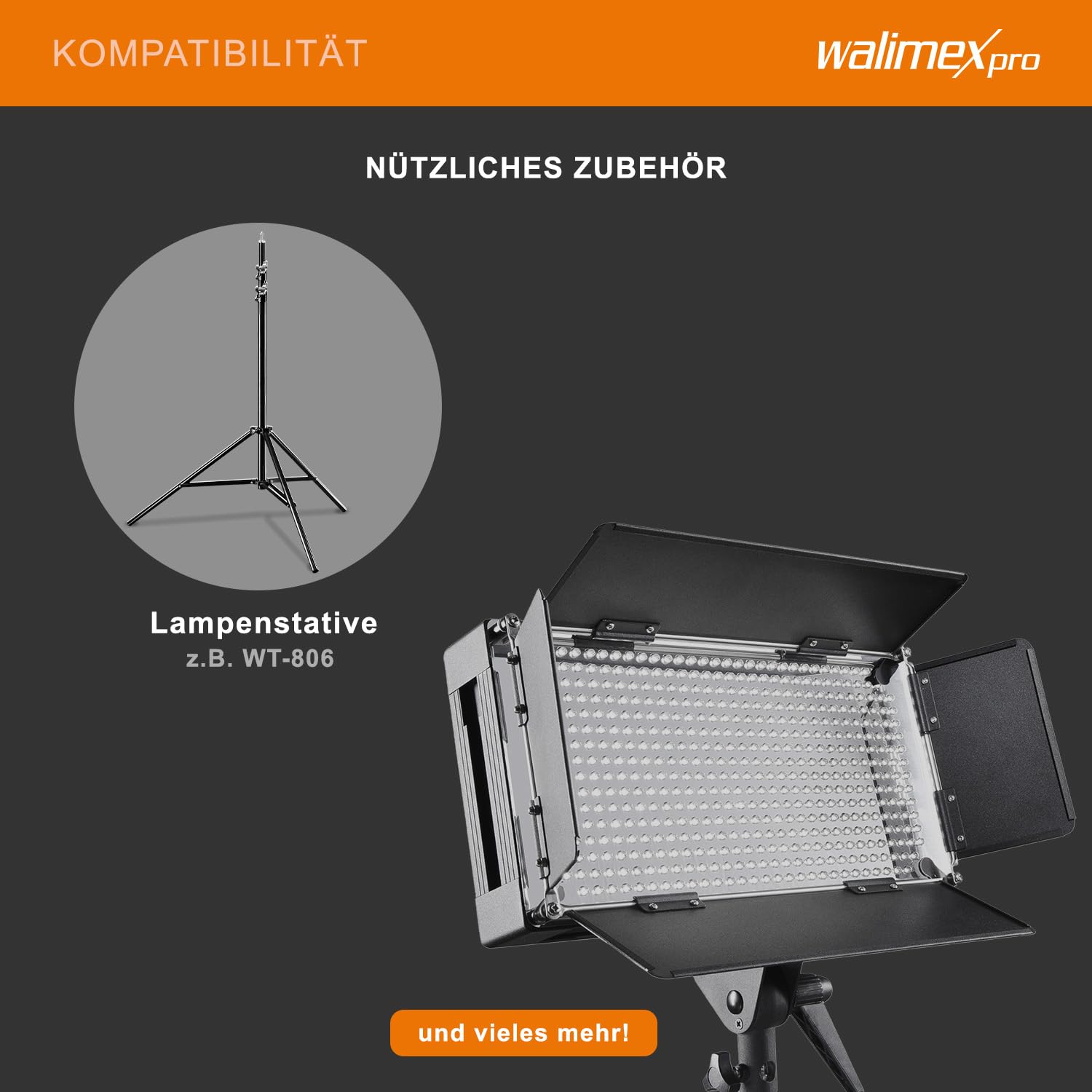walimex pro LED 500 ściemniana lampa panelowa