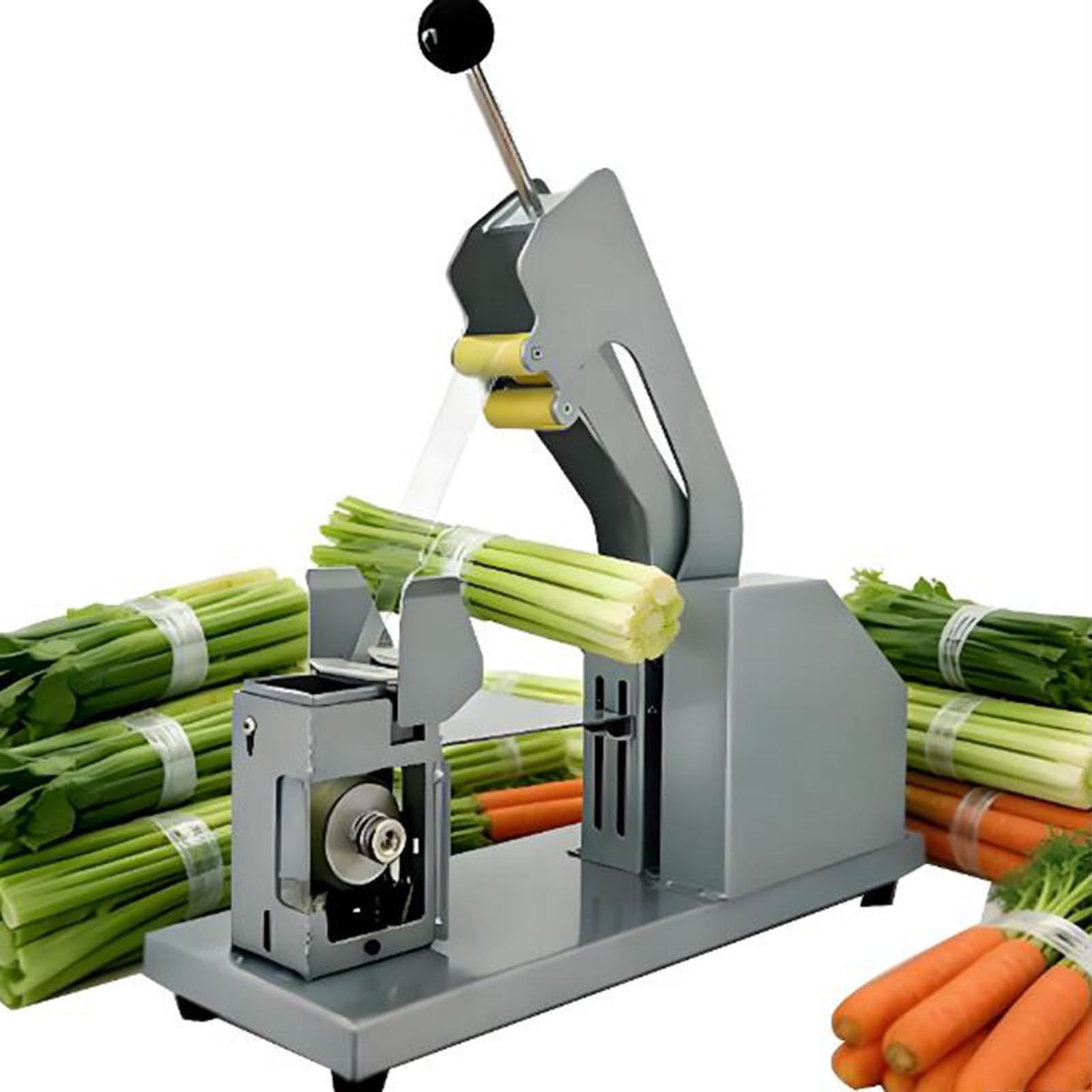 ZYLDDS Vegetables Strapping Machine Binding Tool Packaging Semi-Automatic Bundling Machine Small Supermarket Vegetable Packing Machine for Supermarkets,Fresh Produce Stores