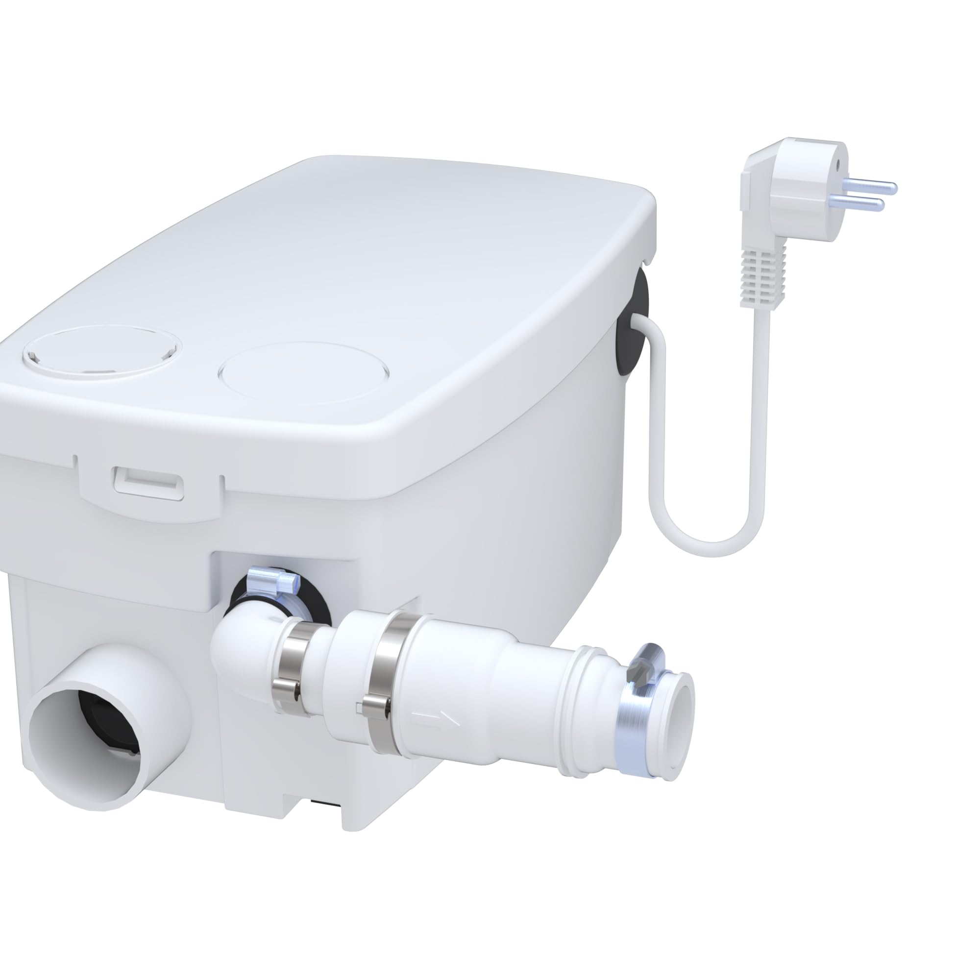 SFA - Pompe de Relevage Sanidouche+ - Pour Bac Receveur Classique - Installation discrète - Silencieuse (40 dB) - 35,9 x 16,7 x 21,3 cm - 250W - Made in France
