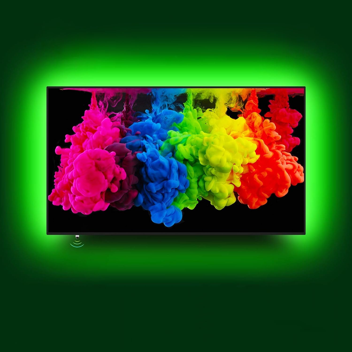 USB LED TV Backlights for TV 50 55 Inch,4m Smart WiFi TV LED Lights work with Alexa,RGBW TV Led Light Strip Music Sync,Color Changing,6500K Bias Lighting for 50 55inch,APP Control(2.4 GHz WiFi)