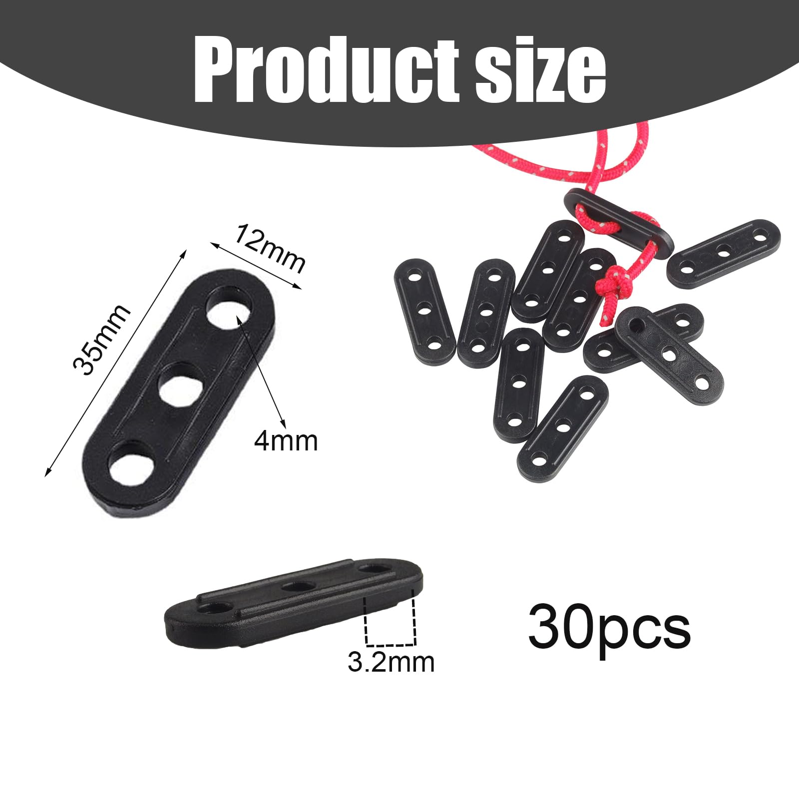 Tendeur De Corde 30 Pièces Ajusteur De Corde À Vent Tendure Crochet Ajusteur De Corde Tendeurs