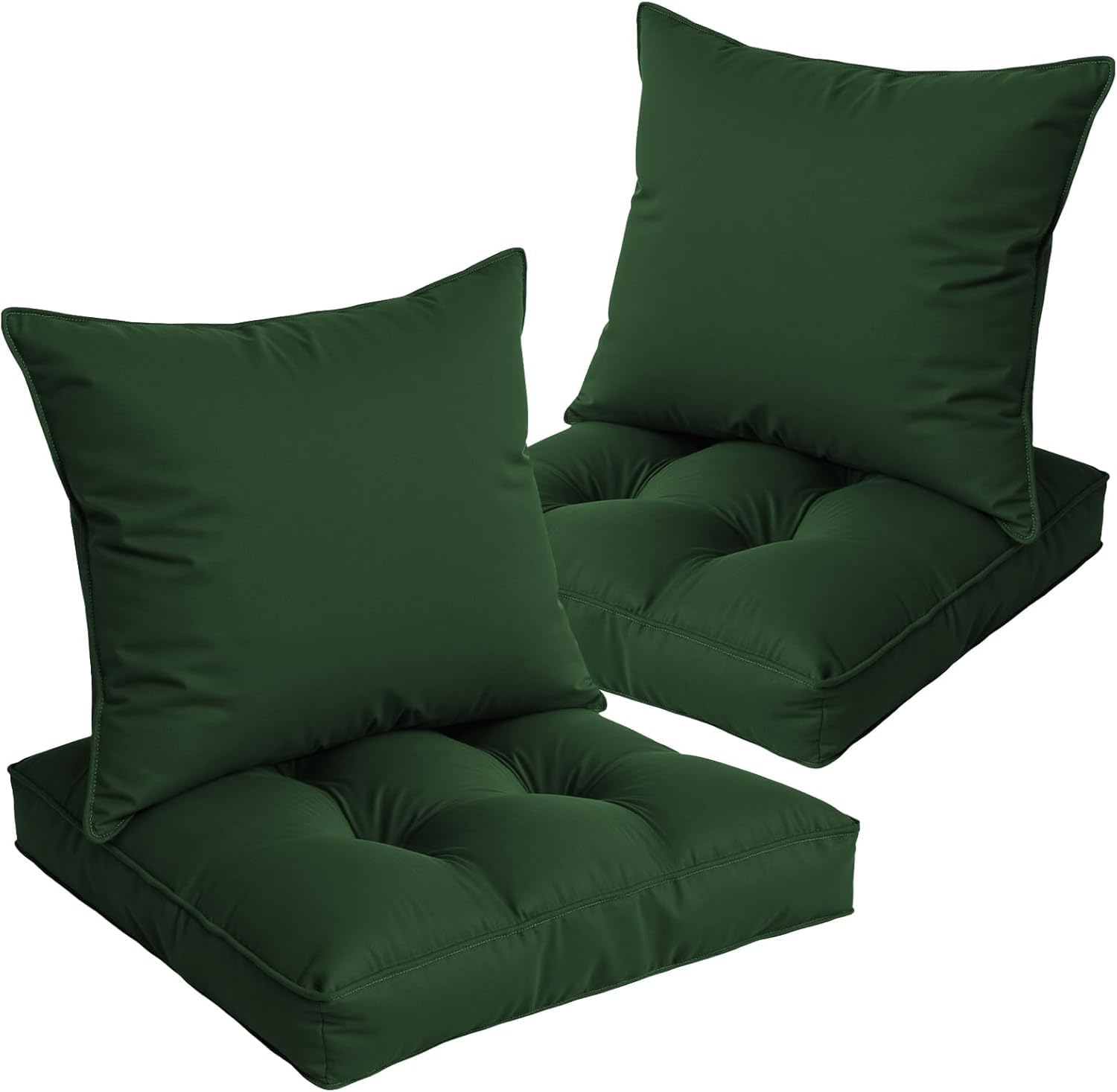 Photo 1 of Cuteripe 22x22 Outdoor Seat Cushion Set - Green