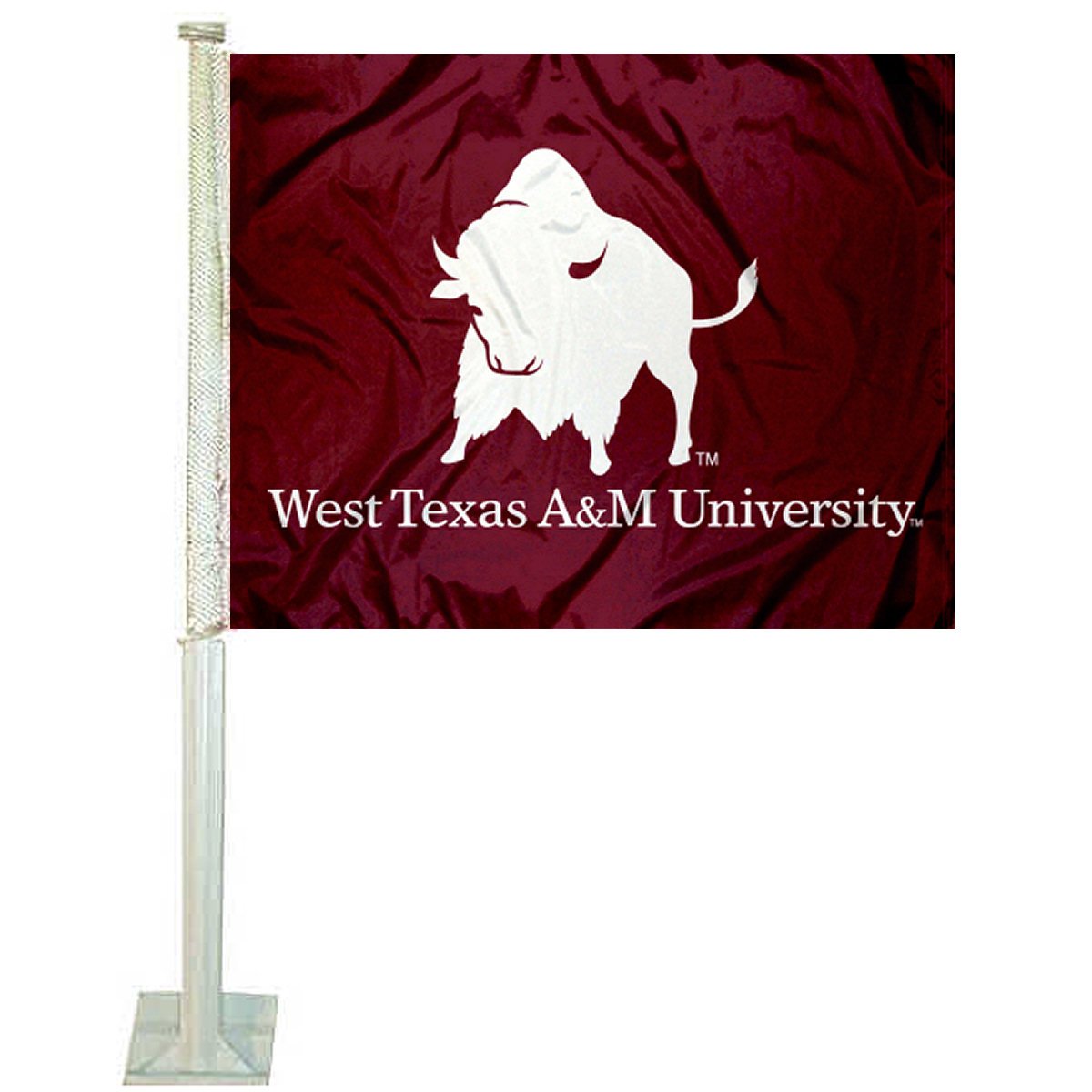 College Flags & Banners Co. West Texas A&M Buffaloes Car Flag