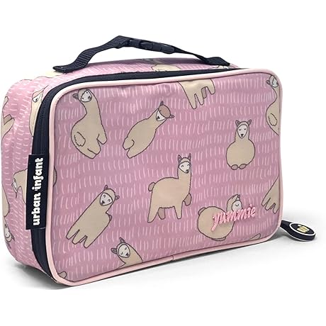 Urban Infant Yummie Kids Lunch Box Carrier - Insulated Lunch Bag for...