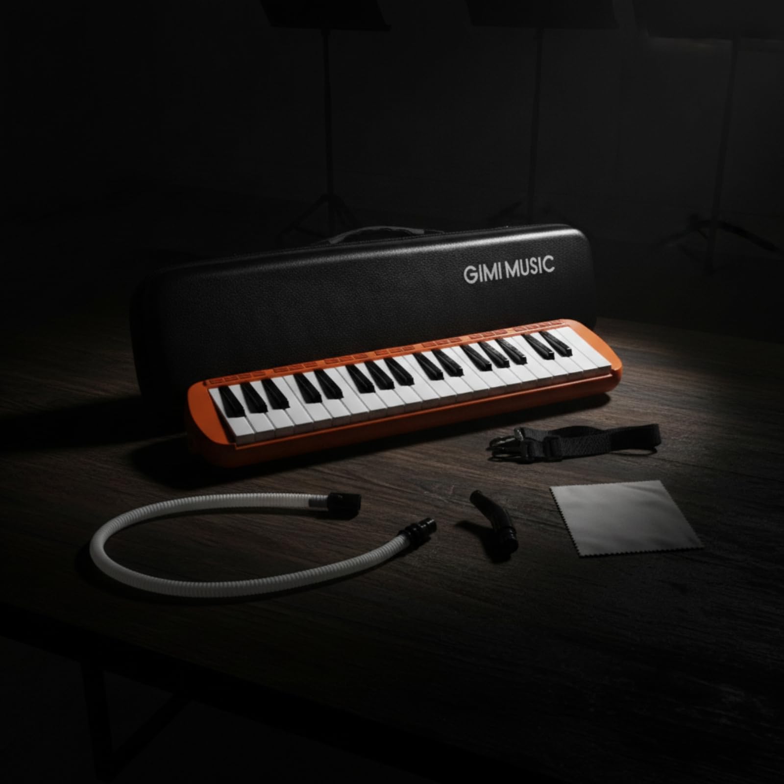 Melódica con Tubo Resisn a Impactos, Style to 2, Naranja